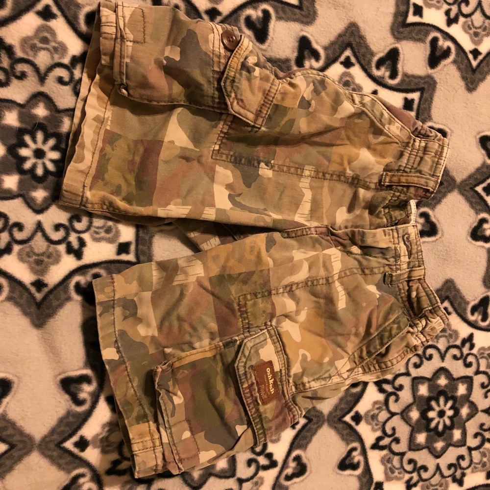 Boys camo shorts